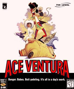 Portada videojuego Ace Ventura